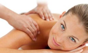 back neck and shoulder massage at cullercoats beauty salon heaven therapy wallsend