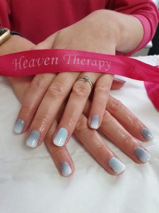 Gel Nails at Heaven Therapy best beauty salon in Cullercoats North Shields Tynemouth Wallsend Shiremoor blyth cramington seaton delaval killingworth holywell
