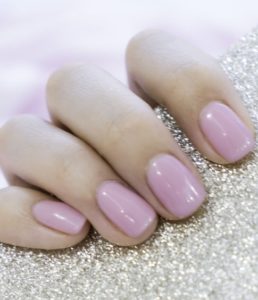 gel nail extensions at heaven therapy beauty salon in cullercoats